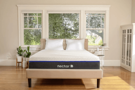 The Nectar Lush mattress.