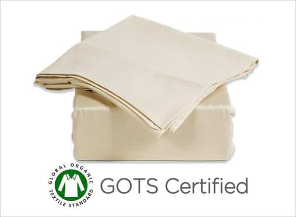 PlushBeds Organic Sateen Sheets