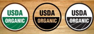 USDA organic seals