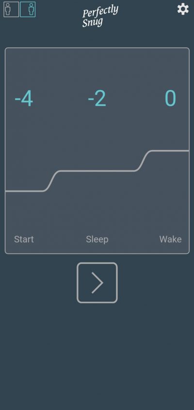Perfectly Snug Topper App Perfectly Snug Topper App Temperature Settings